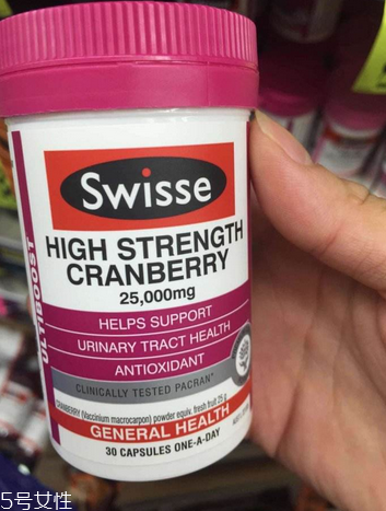 蔓越莓膠囊有雌激素嗎？