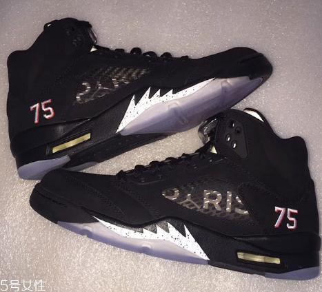 air jordan 5 paris巴黎圣日耳曼配色發售時間_貨量多少