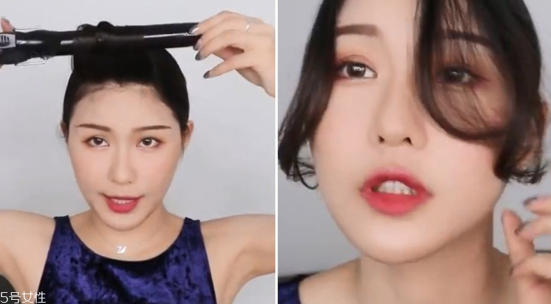 網紅劉海怎么卷好看 劉海5步驟怎么拍都美麗