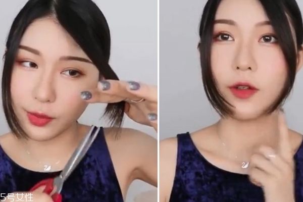 網紅劉海怎么卷好看 劉海5步驟怎么拍都美麗