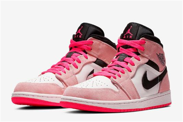 aj1 mid crimson tint發售時間 aj1粉嫩麂皮配色