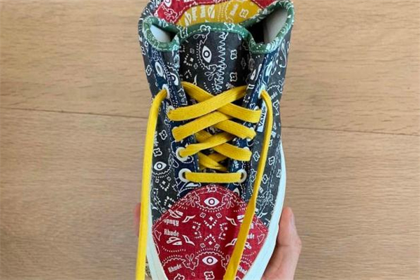rhude聯名vans腰果花帆布鞋發售時間 vans腰果花在哪買