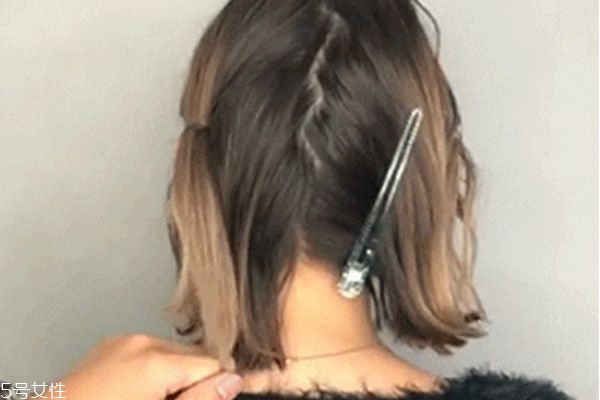 3歲寶寶短發簡單編發 小女孩可愛發型