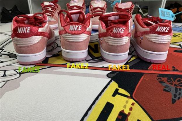 nike dunk sb情人節真假對比 耐克dunk情人節發售價格